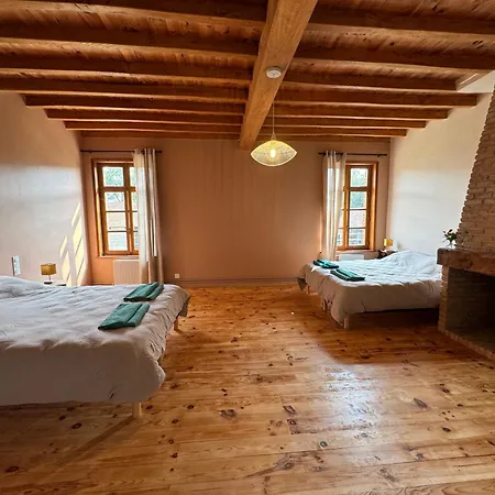 La Ferme De La Foret, De Groupe A La Campagne بيت للعطل Longvilliers (Pas-de-Calais)